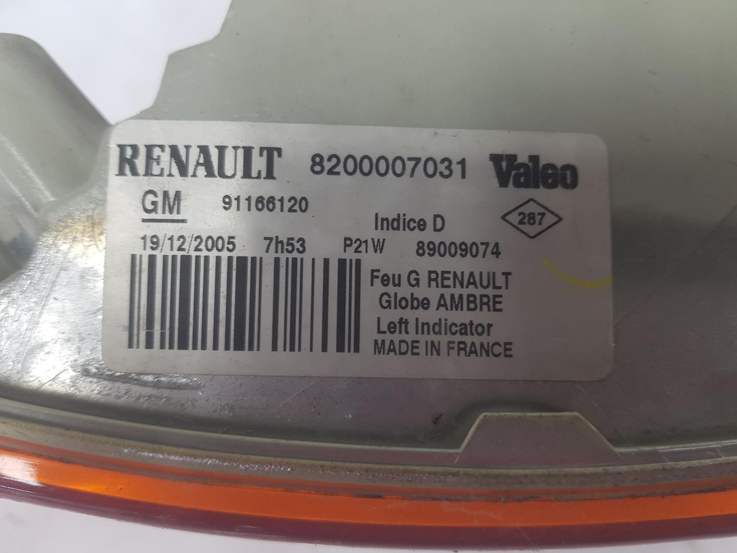 RENAULT Trafic 2 generation (2001-2015) Indicator semnalizare stânga față 8200007031,8200007031 20816646