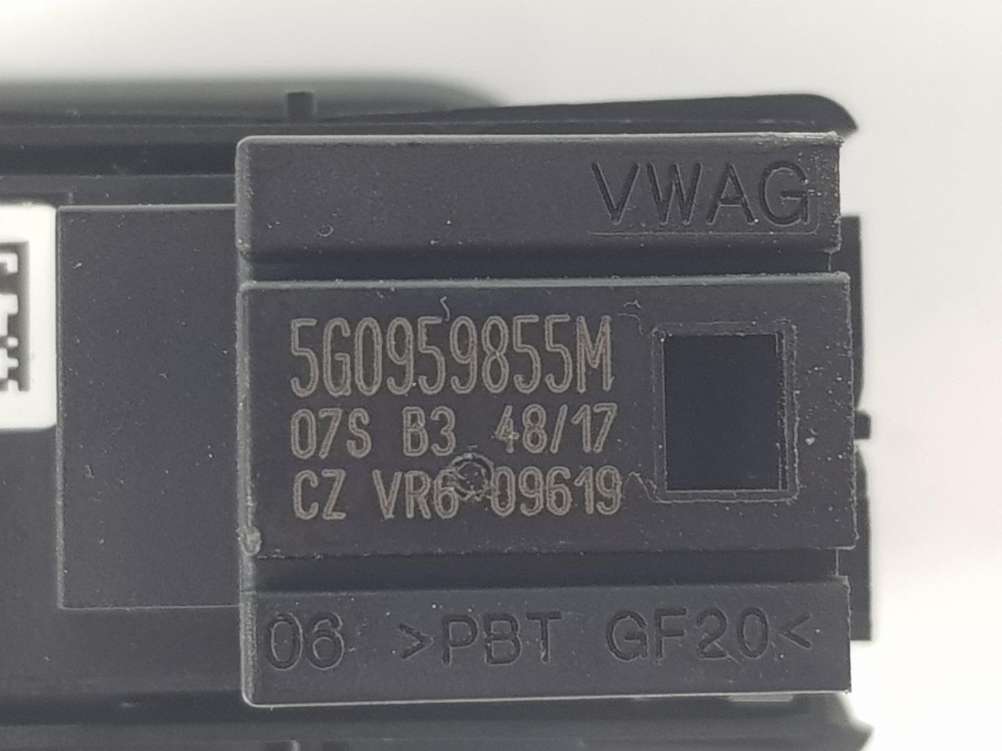 VOLKSWAGEN Variant VII TDI (2014-2024) Rear Right Door Window Control Switch 5G0959855K, 5G0959855K 19849083