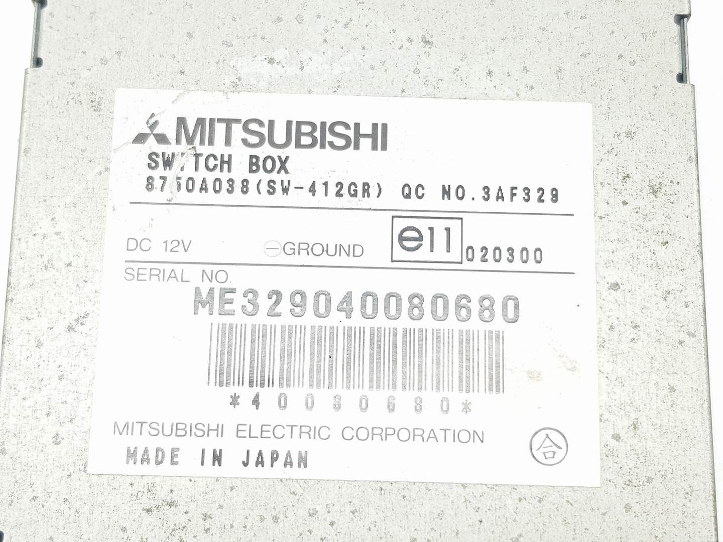 MITSUBISHI Pajero 3 generation (1999-2006) Другие блоки управления 8750A038, 8750A038 24177611