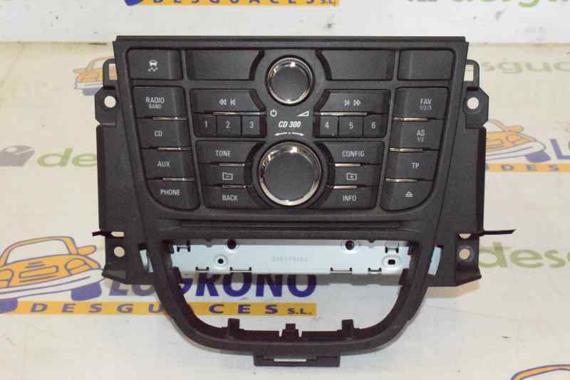 OPEL Astra J (2009-2020) Автомагнитола без навигации 13332702,20984175,13346049 26356722