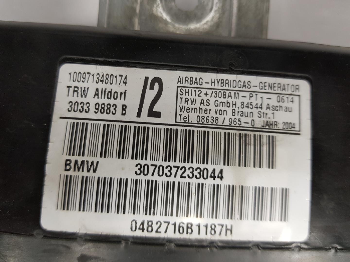 BMW X5 E53 (1999-2006) Priekinių kairių durų oro pagalvė (SRS) 72127037233, 72127037233 19775436