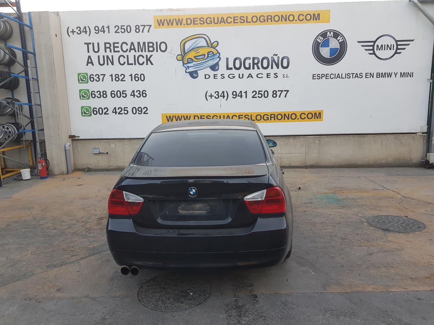 BMW 3 Series E90/E91/E92/E93 (2004-2013) Priekinių kairių durų stiklo pakelėjas 51337140587, 51337140587 19781036