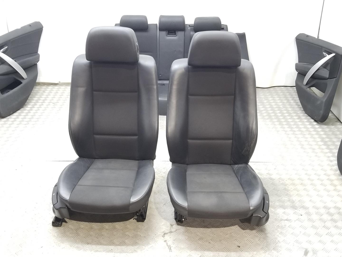 BMW X3 E83 (2003-2010) Seats ASIENTOSDECUEROTELA,MANUALESCOLORNEGRO 19774765