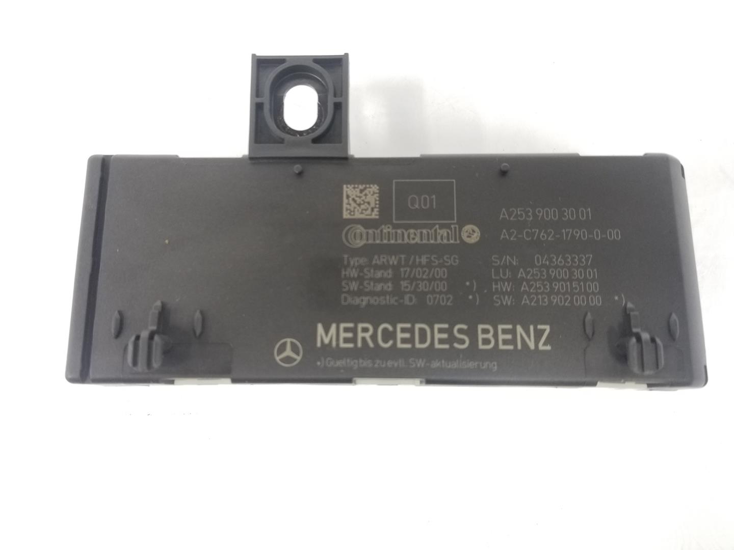 MERCEDES-BENZ GLC Coupe C253 (2016-2019) Kiti valdymo blokai A2539003001, A2C7621790000 24125758