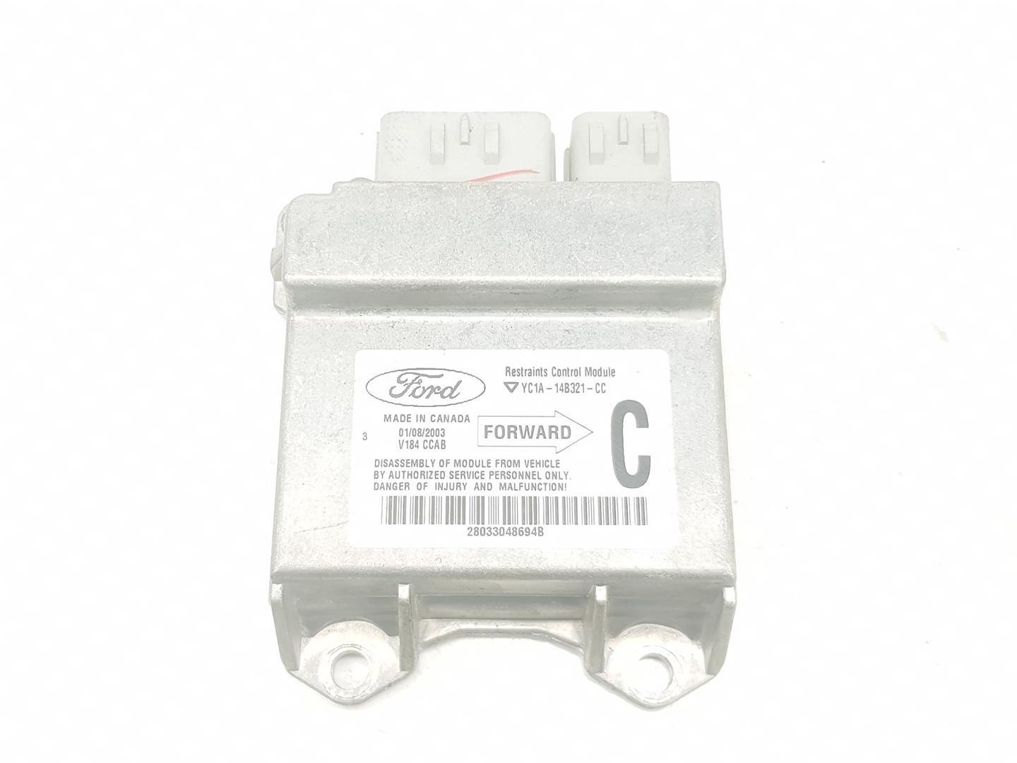 FORD Transit 3 generation (2000-2013) SRS Control Unit YC1A14B321CC, YC1A14B321CC 24230021