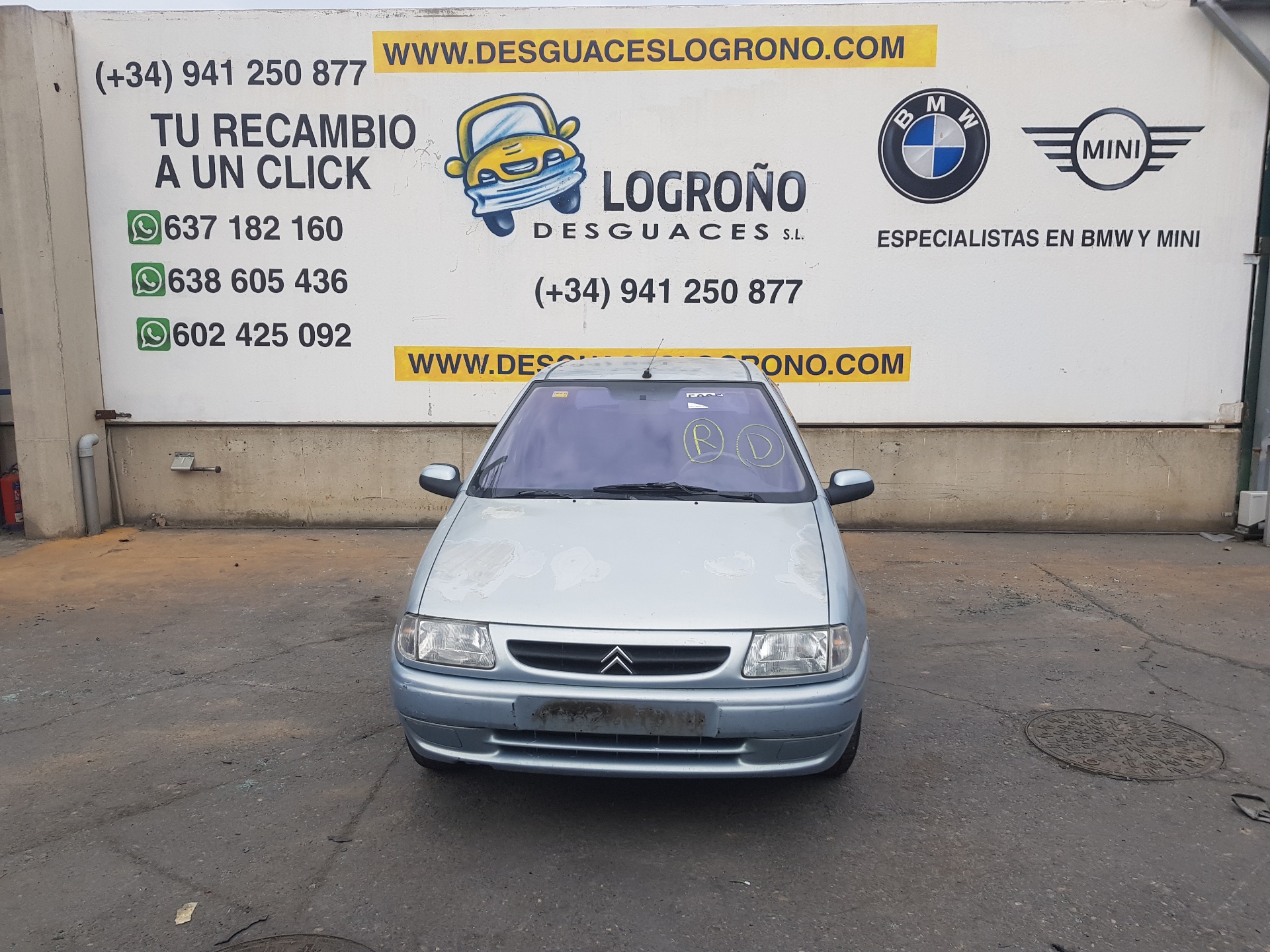 CITROËN Saxo 2 generation (1996-2004) Крышка багажника 8701F6,8701F6,COLORGRISPLATA 21075891