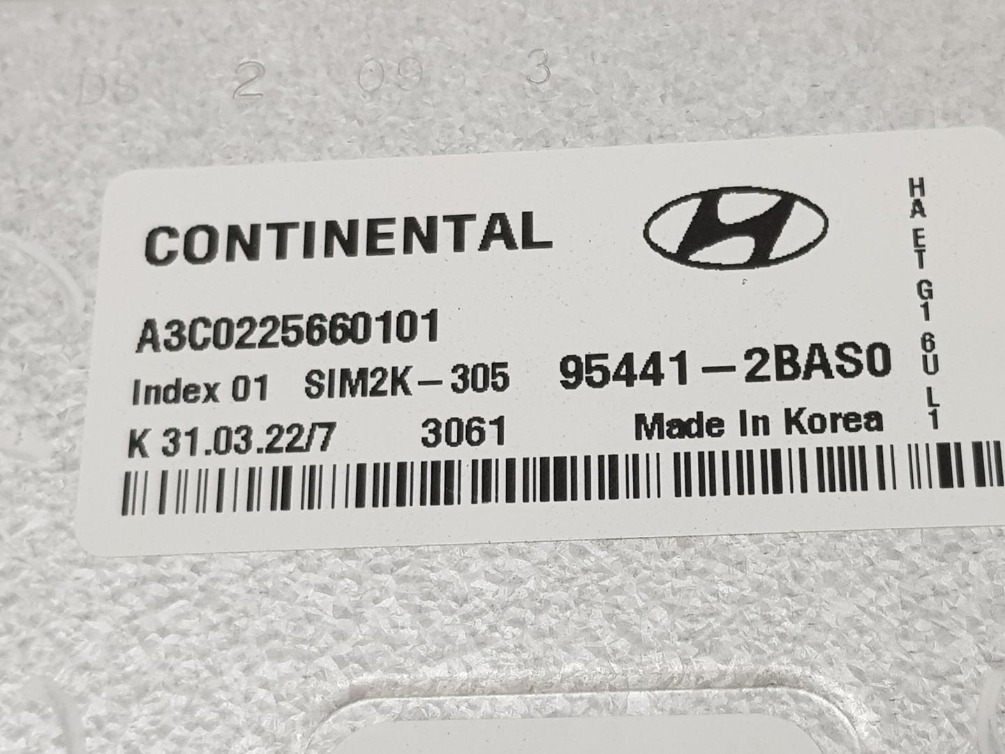 HYUNDAI Ioniq AE (2016-2023) Motorkontrollenhet ECU 954412BAS0, 954412BAS0 24211437