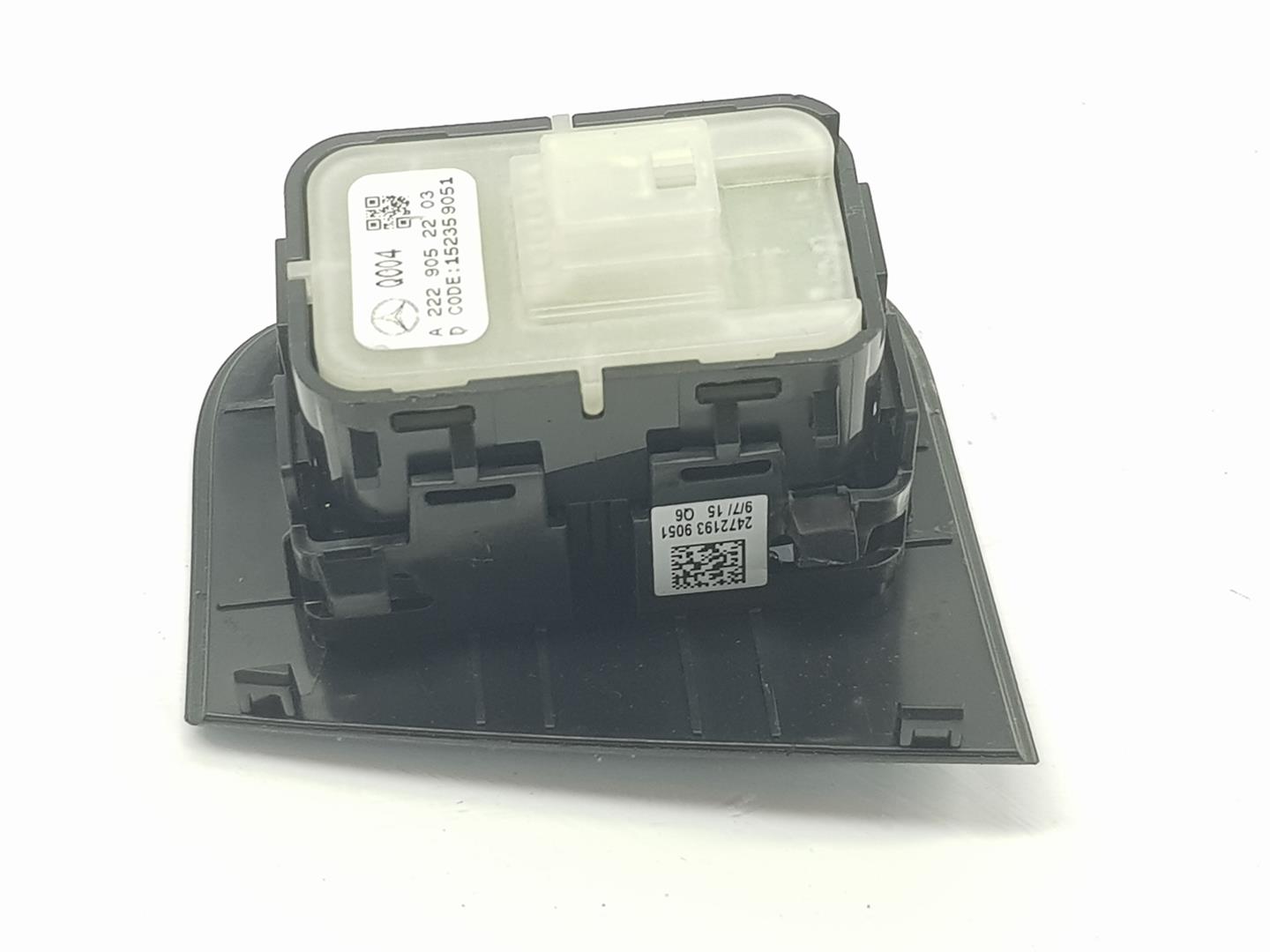 MERCEDES-BENZ C-Class W205/S205/C205 (2014-2023) Front Right Door Window Switch A2229052203, A2229052203 19777163