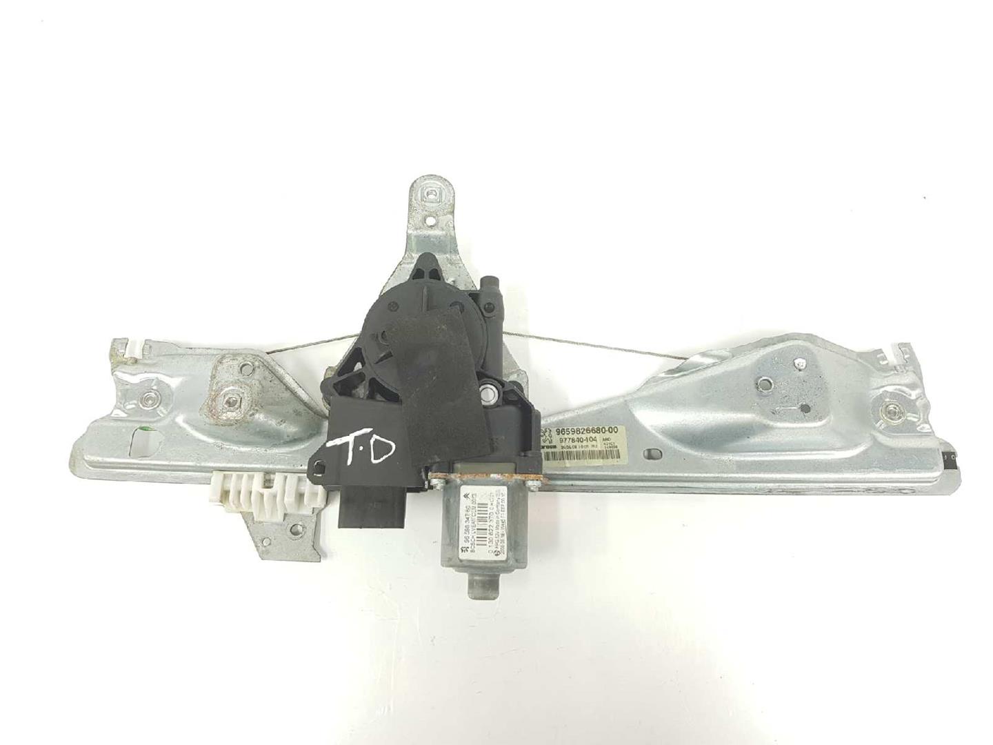 PEUGEOT 308 T7 (2007-2015) Rear Right Door Window Regulator 9224E2,9224E2 19711842