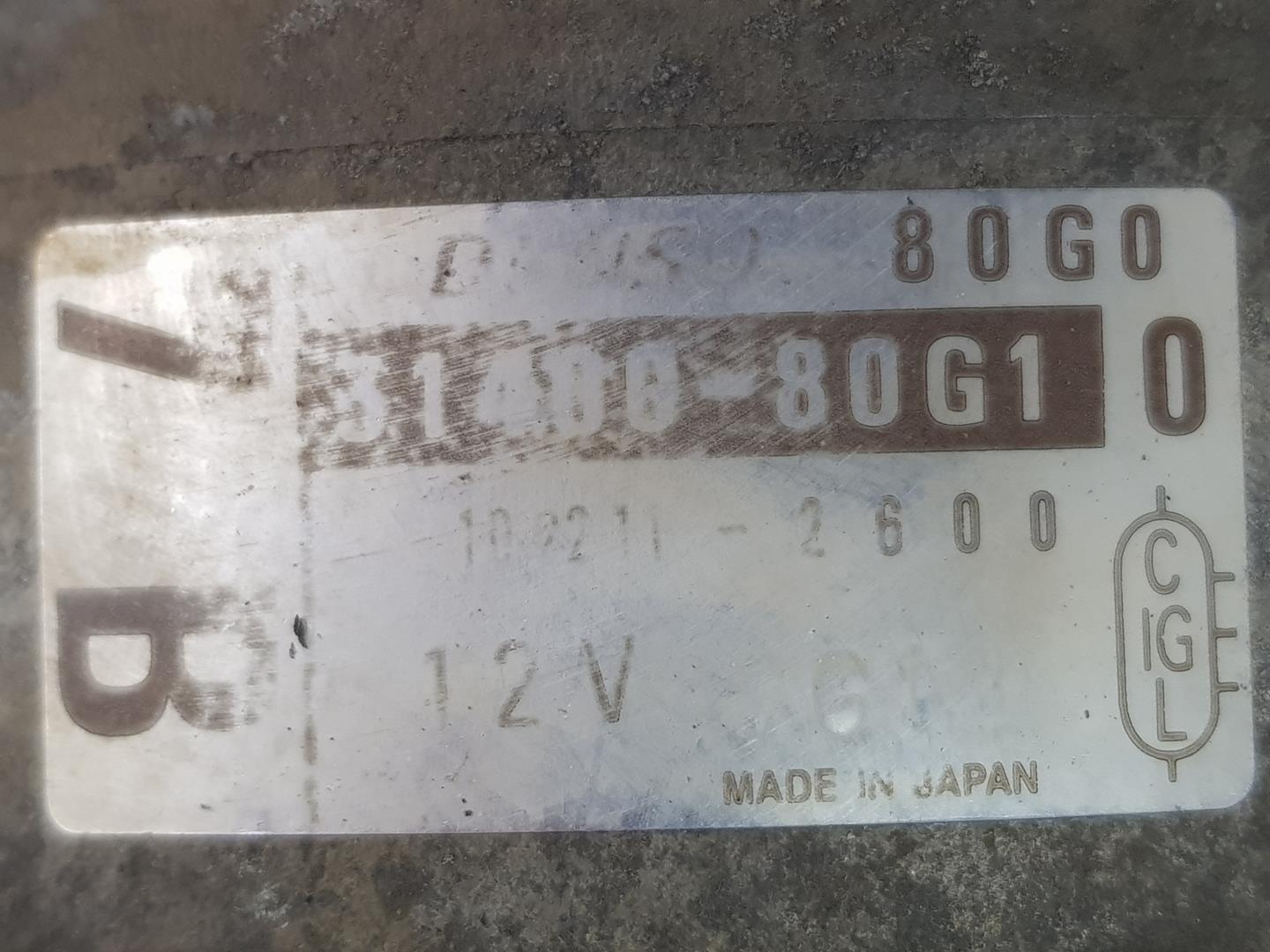 SUZUKI Jimny 3 generation (1998-2018) Alternator 3140080G10, 3140080G10 24203068