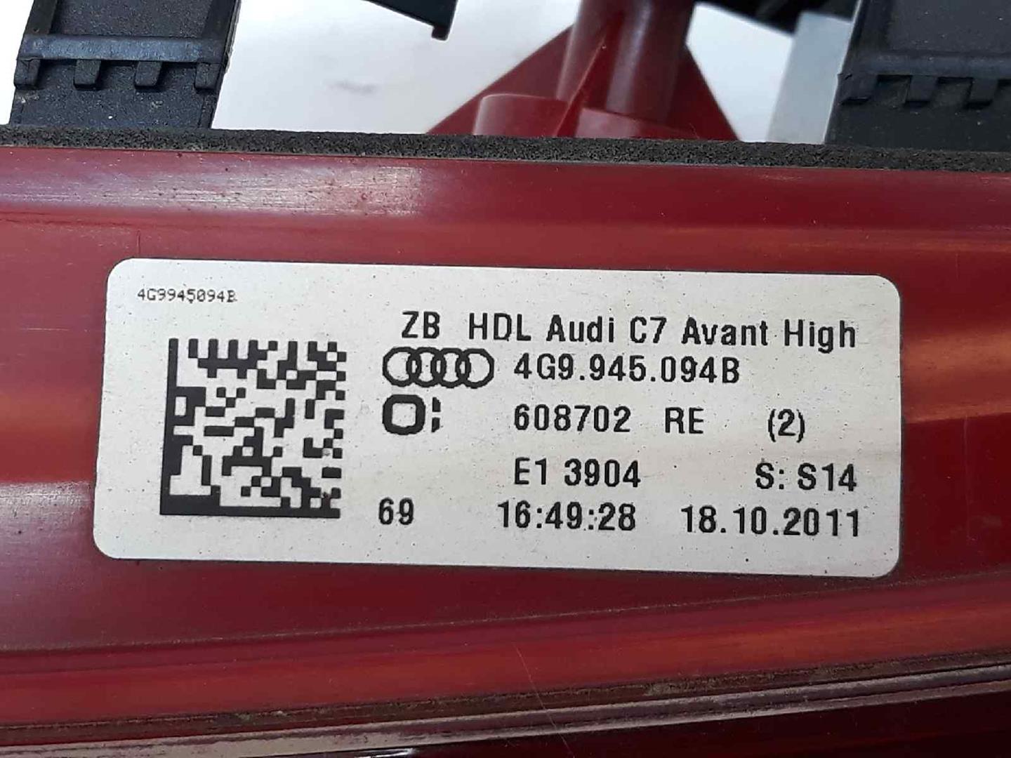 AUDI A7 C7/4G (2010-2020) Фонарь крышки багажника правый 4G9945094B, 4G9945094B 19657490