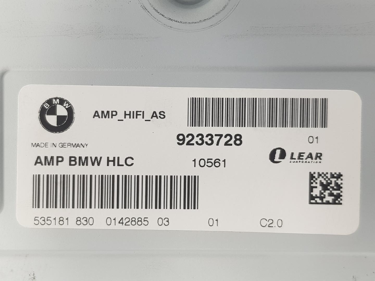 BMW 7 Series F01/F02 (2008-2015) Amplificateur de son 65129233728, 9233728 24857036
