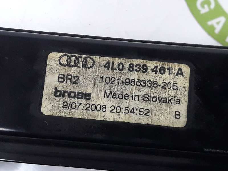 AUDI Q7 4L (2005-2015) Rear left door window lifter 4L0839461A, 4L0839461D 19651403