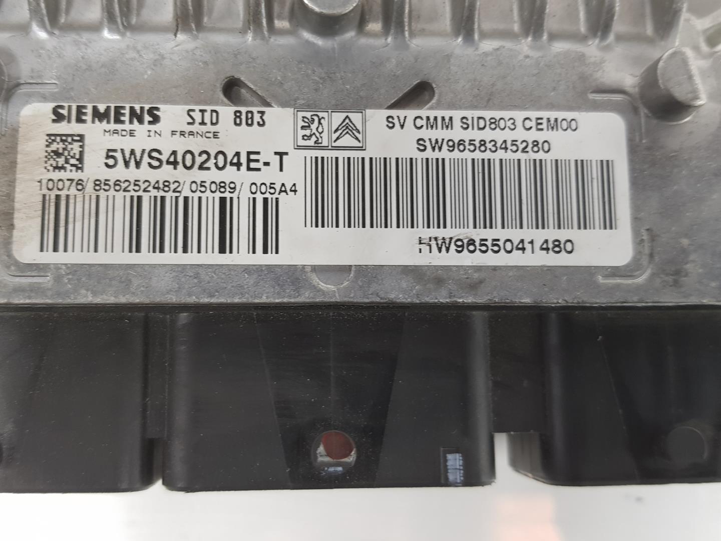 PEUGEOT 407 1 generation (2004-2010) Блок керування двигуном ECU 9655041480,5WS40204E,2222DL 19903812