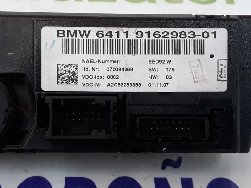 BMW 1 Series E81/E82/E87/E88 (2004-2013) Unitate de control al climei 64119162983,A2C53289383,64119199260 19626929