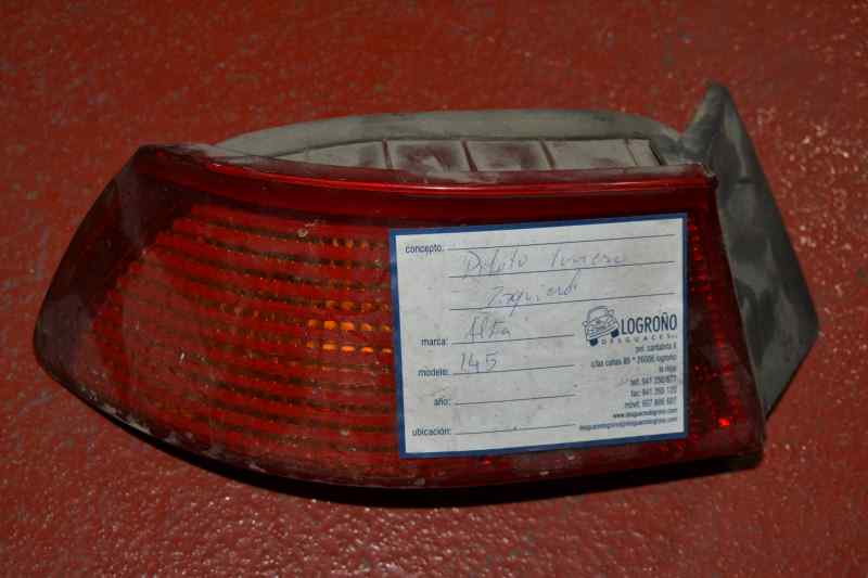 ALFA ROMEO 145 930 (1994-2001) Rear Left Taillight 60579852, 60579852 22603415