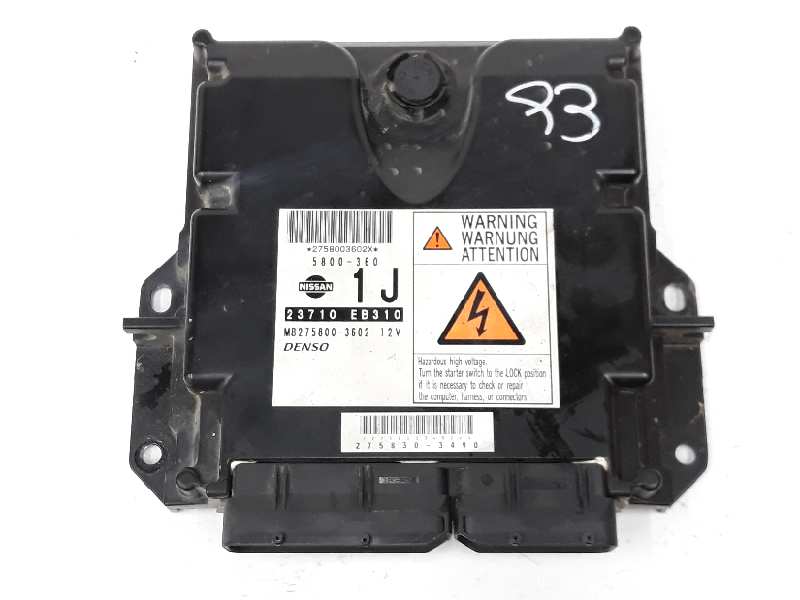 NISSAN NP300 1 generation (2008-2015) Engine Control Unit ECU 23710EB310, 23710EB310, MB2758003602 19675311