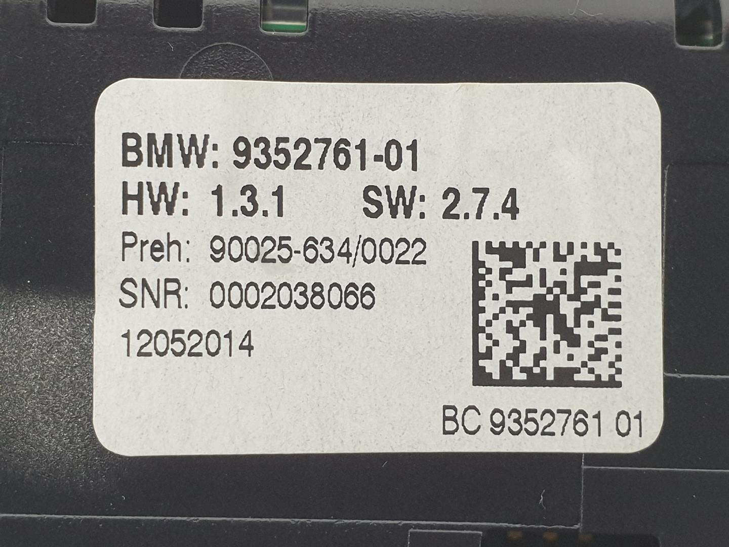 BMW 5 Series F10/F11 (2009-2017) Klimato kontrolės (klimos) valdymas 61319352761, 61319352761 19774824