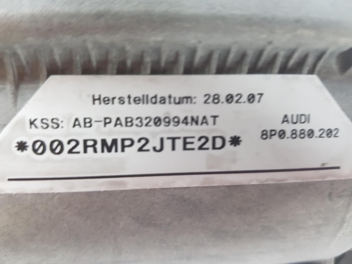 AUDI A2 8Z (1999-2005) Other part 8P0880202, 8P0880202C 22933290