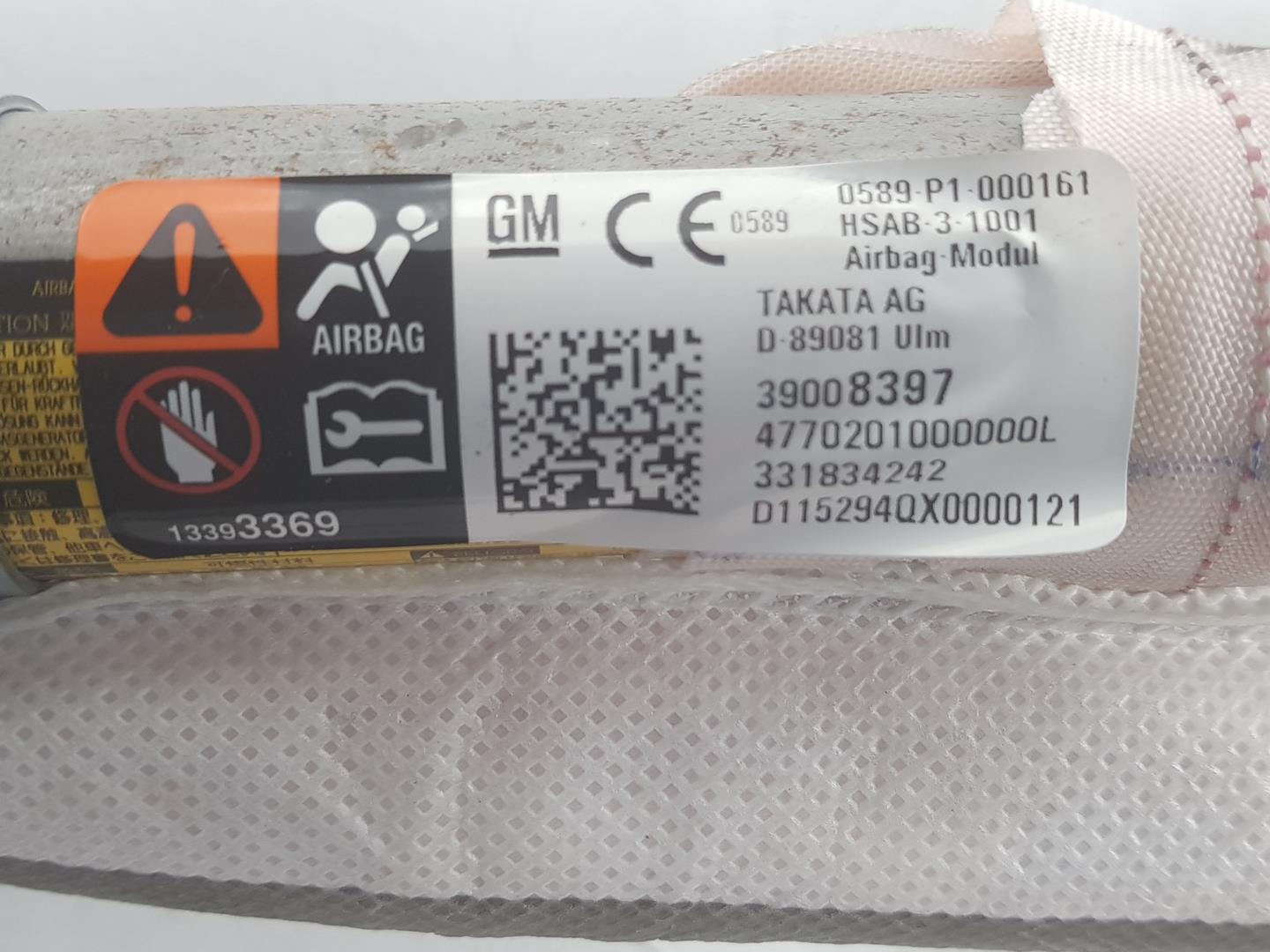 OPEL Astra K (2015-2021) Sistem SRS airbag plafon stânga 39008397,39058589 19900617