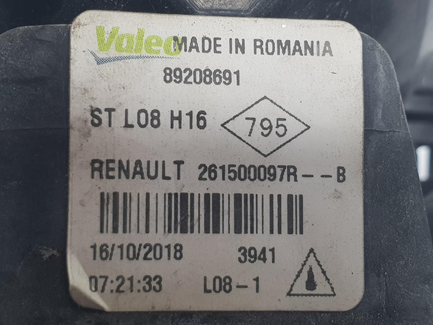 RENAULT Megane 3 generation (2008-2020) Преден десен фар за мъгла 261500097R, 261500097R 24233833