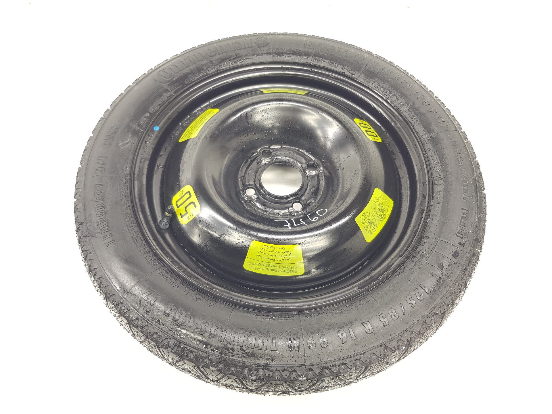 CITROËN C4 2 generation (2010-2024) Spare Wheel 9805906580,9805906580 27245075