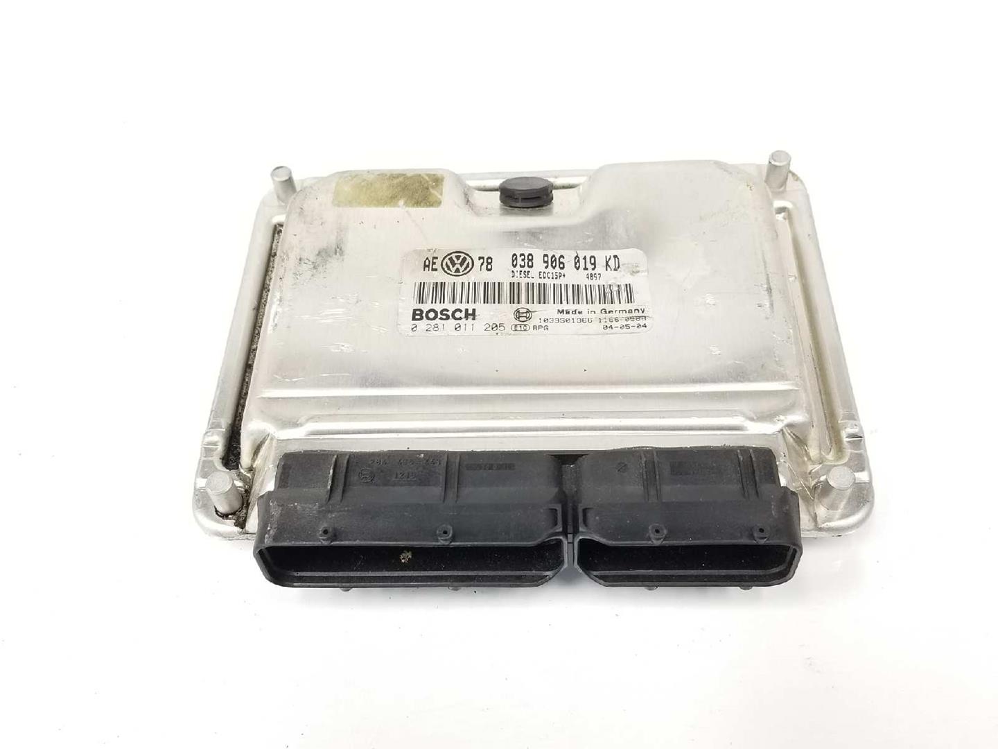 VOLKSWAGEN Superb 1 generation (2001-2008) Motorkontrolenhed ECU 038906019KD,2222DL 19726901