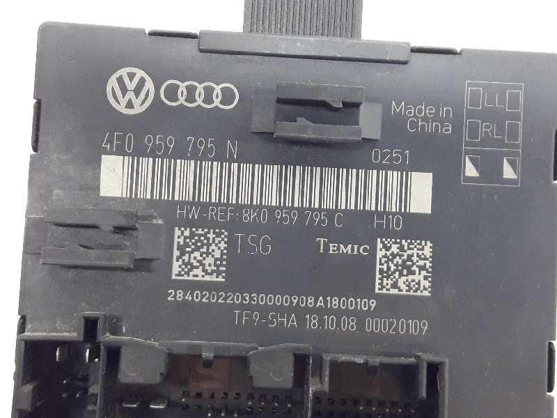 AUDI A5 8T (2007-2016) Other Control Units 8K0959795C,4F0959795N 19648044