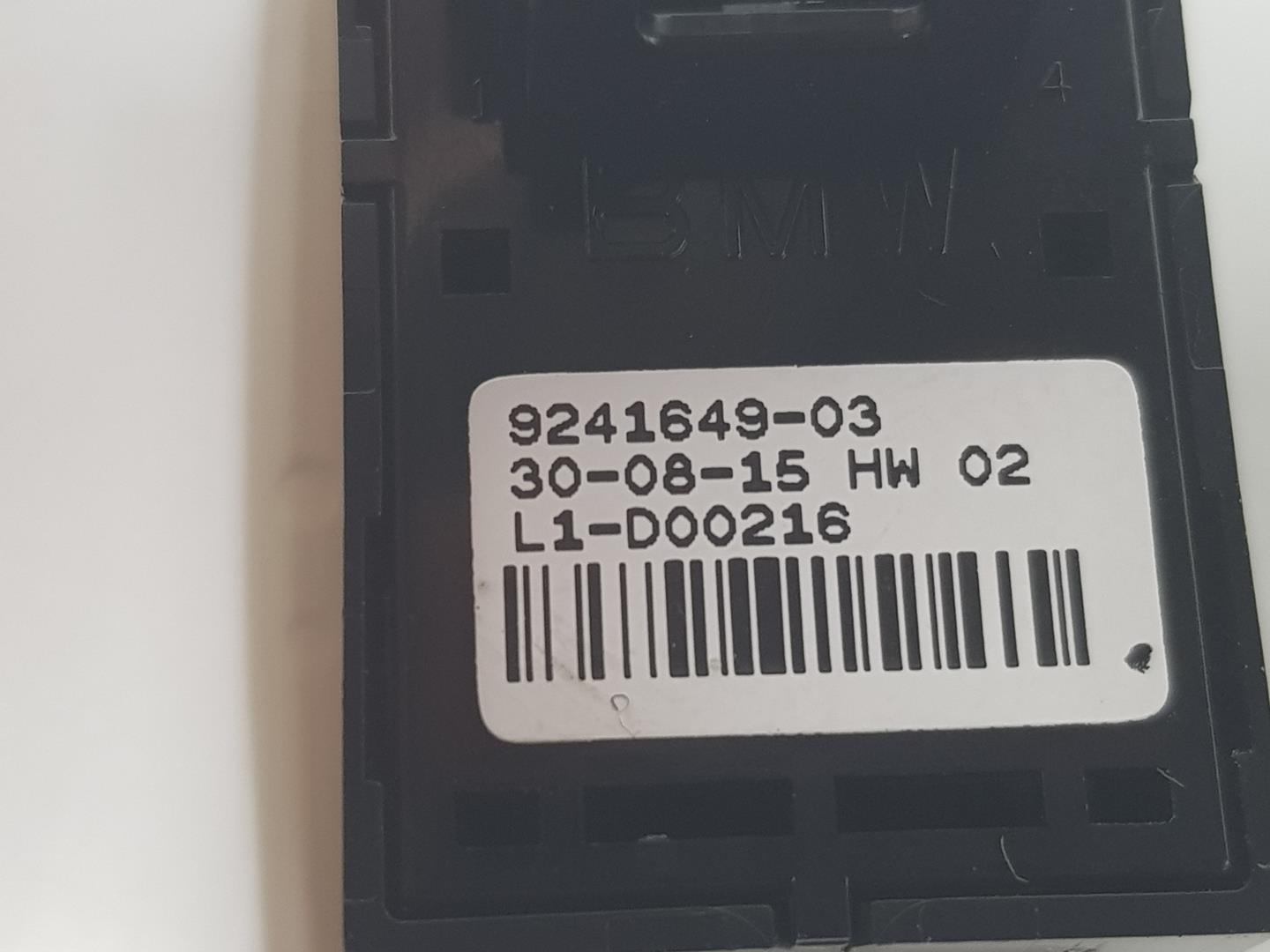 BMW 4 Series F32/F33/F36 (2013-2020) Comutator de control geam ușă  dreapta spate 61319241649, 9241649, 1141CB 19930209