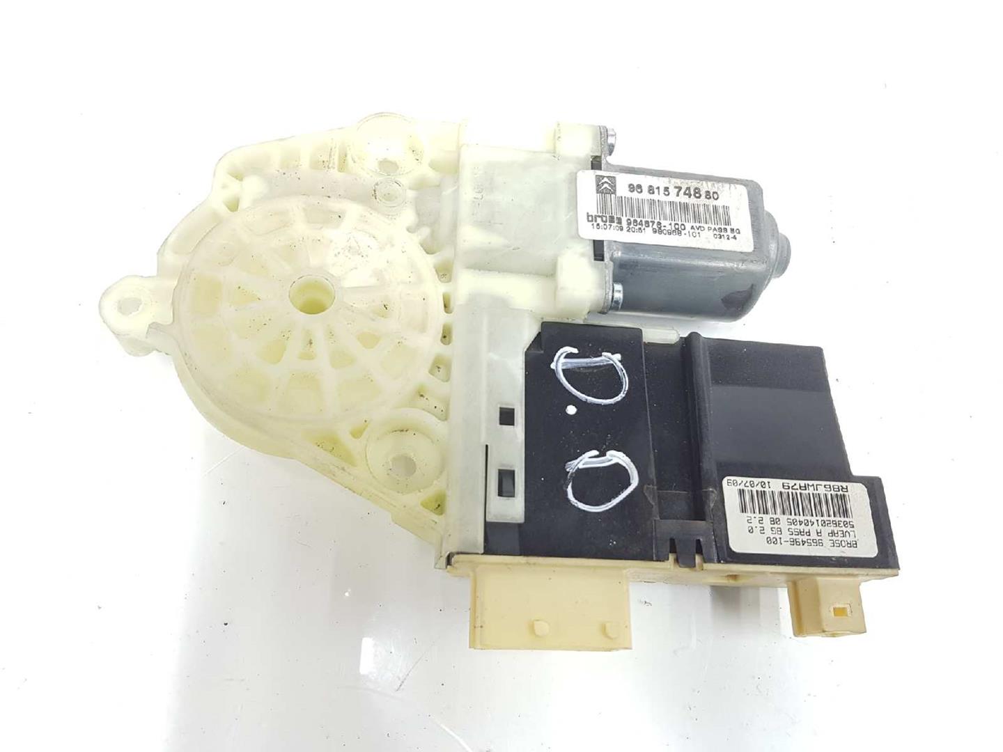 CITROËN C4 1 generation (2004-2011) Front Right Door Window Control Motor 9681574880, 9222AV 19702616