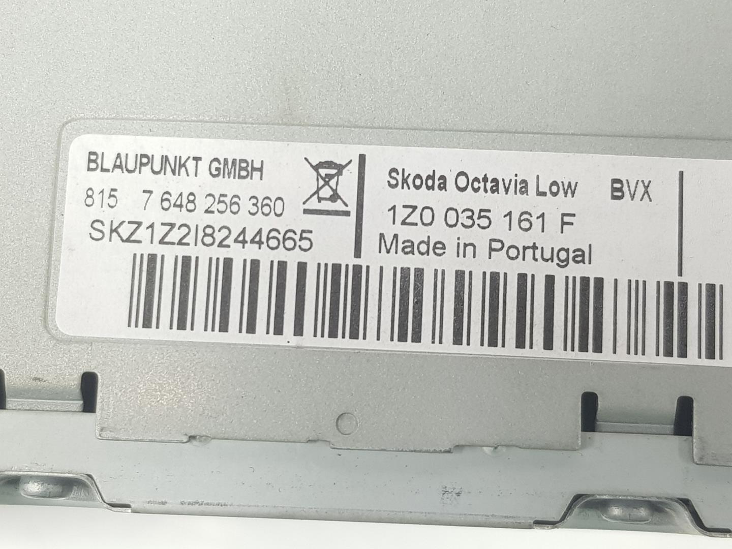 SKODA Octavia 2 generation (2004-2013) Автомагнитола без навигации 1Z0035161F, 1Z0035161F 19697596