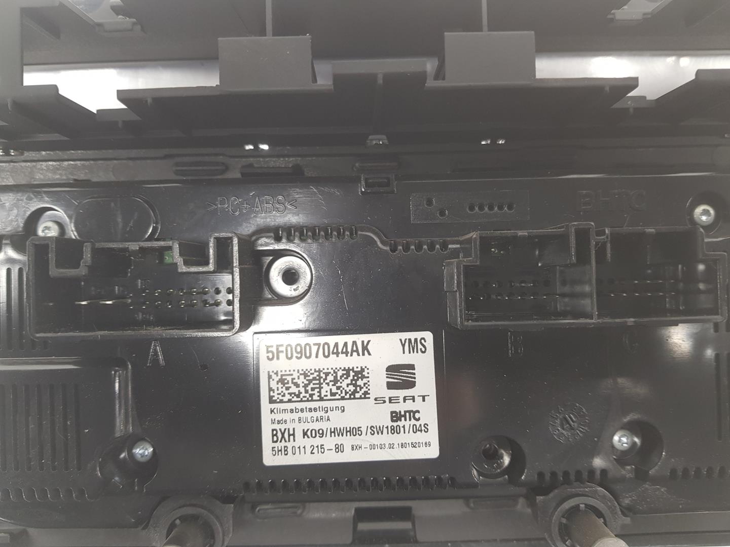 SEAT Leon 3 generation (2012-2020) Climate  Control Unit 5F0907044AK,5HB011215 19829346