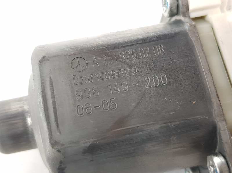MERCEDES-BENZ M-Class W164 (2005-2011) Galinių dešinių durų stiklo pakelėjo varikliukas A2518200208, 2518200208 19708258