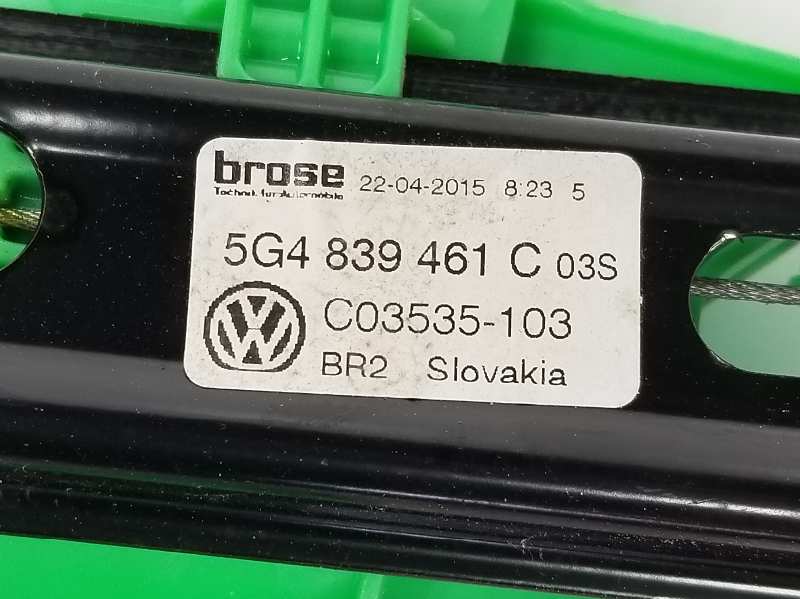 VOLKSWAGEN Variant VII TDI (2014-2024) Віконний підйомник лівої задньої двері 5G4839461C,5G4839461C 19745730