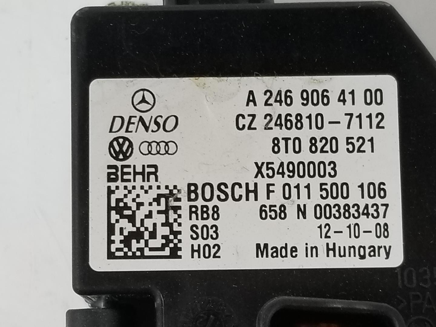 AUDI RS 4 B8 (2012-2020) Interior Heater Resistor 8T0820521, 8T0820521 24174453
