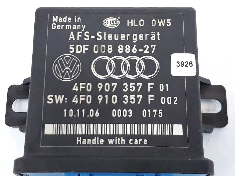 AUDI Q7 4L (2005-2015) Šviesų valdymo blokas 4F0907357F, 4F0907357F 19663460