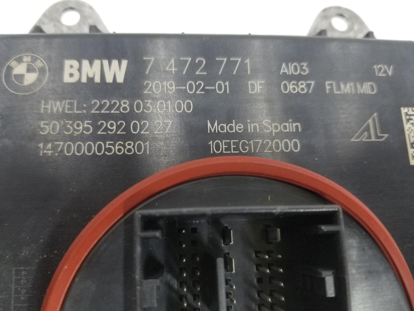 BMW X4 M F98 (2019-2023) Xenon Light Control Unit 63117472771, 63117472771 24153077