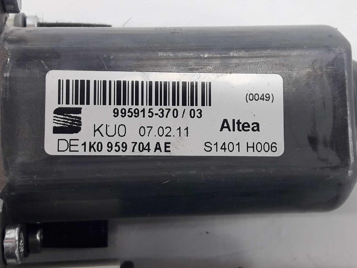 SEAT Altea 1 generation (2004-2013) Rear Right Door Window Control Motor 1K0959704AE,995915370,3C0959704D 19668534