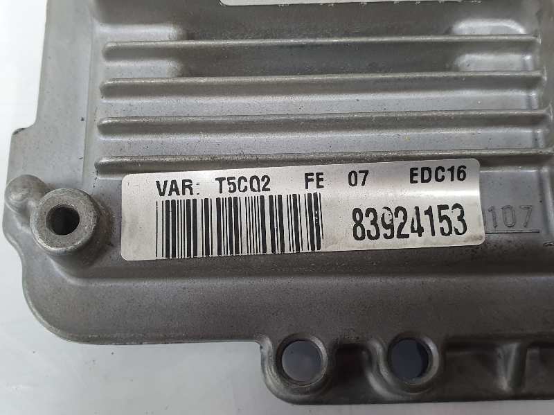 PEUGEOT 307 1 generation (2001-2008) Engine Control Unit ECU 9656161880, 2222DL 19726921