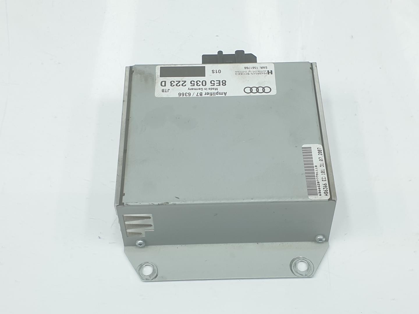 AUDI A4 B6/8E (2000-2005) Alte unități de control 8E5035223D, 8E5035223D 19890374