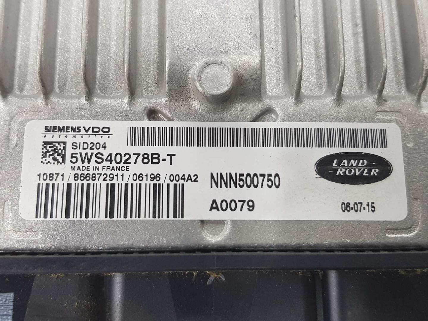 LAND ROVER Discovery 4 generation (2009-2016) Engine Control Unit ECU NNN500750,NNN500750 19693236