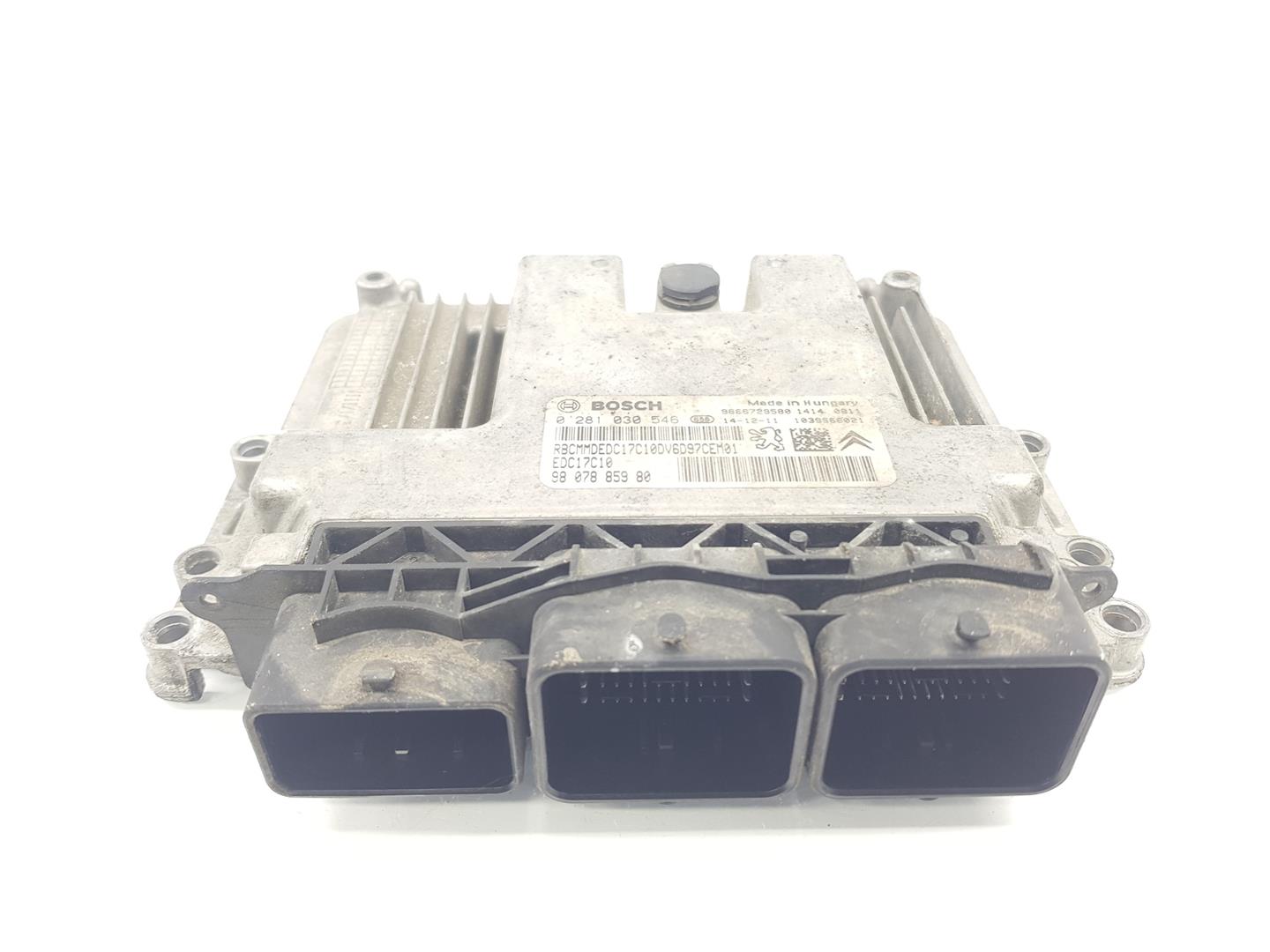 PEUGEOT Expert 2 generation (2007-2020) Engine Control Unit ECU 9807885980,9807885980 24231785