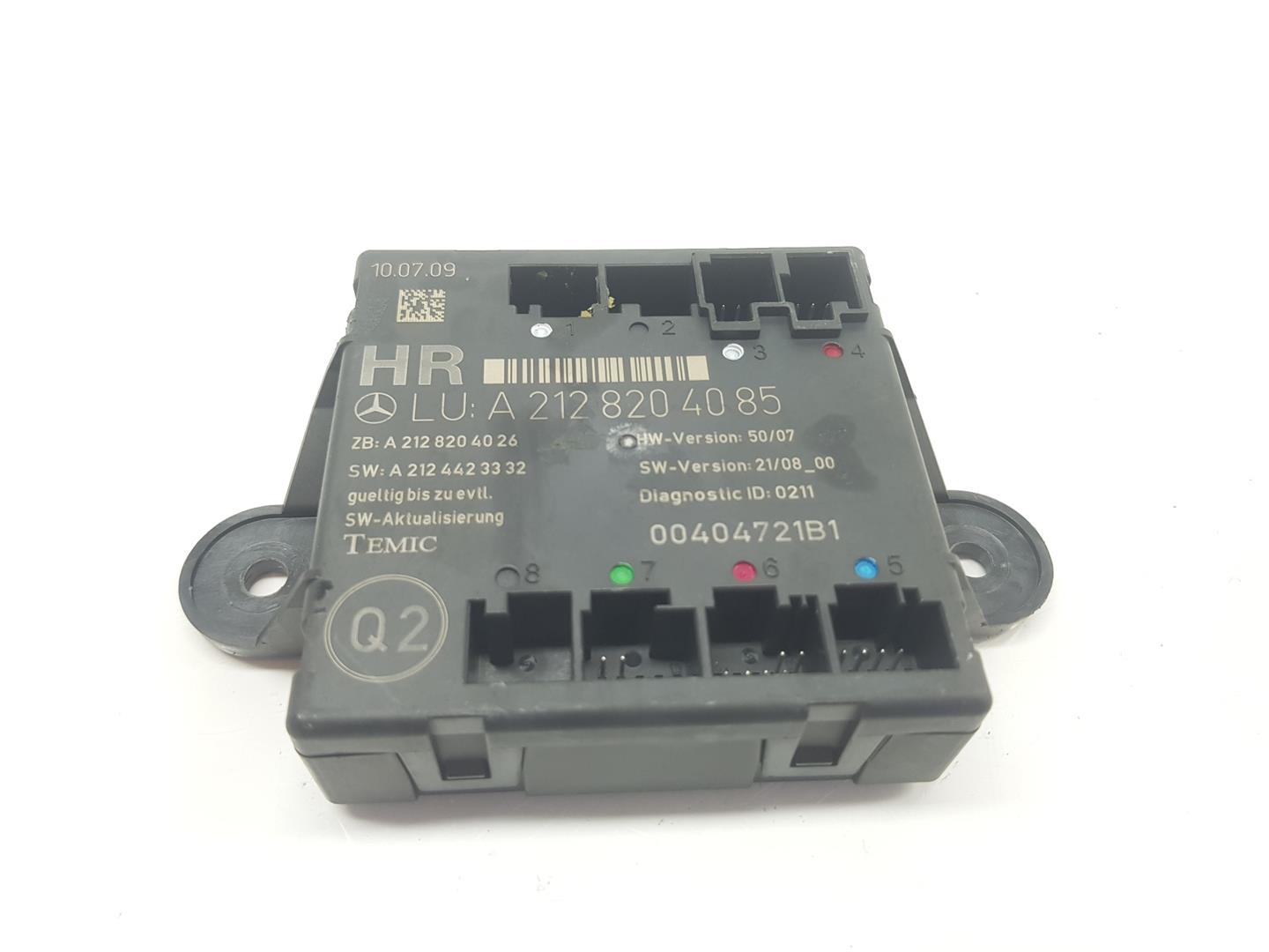 MERCEDES-BENZ C-Class W204/S204/C204 (2004-2015) Other Control Units A2128204085, A2128204085 20362736