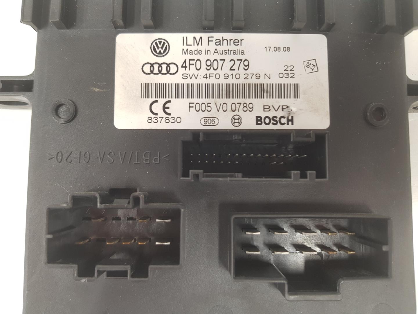 AUDI A6 allroad C6 (2006-2011) Другие блоки управления 4F0907279, 4F0907279 25316528