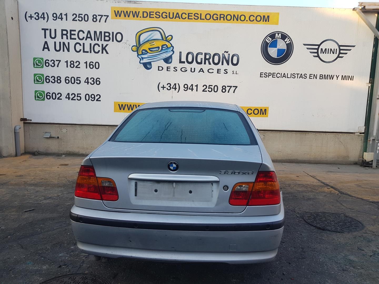 BMW 3 Series E46 (1997-2006) Galinis dangtis 41627003314, 41627003314, GRISPLATA 20613387