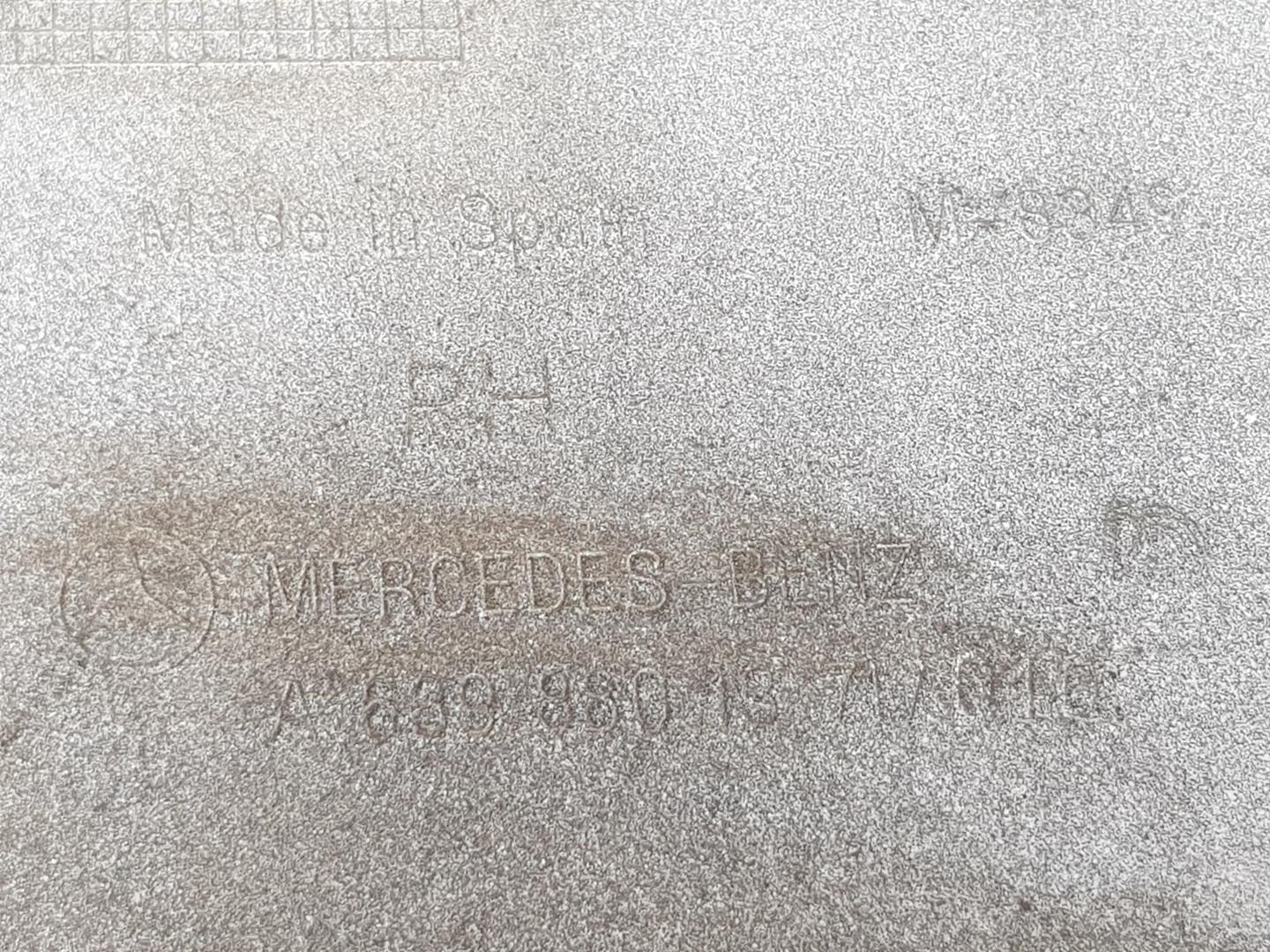MERCEDES-BENZ Vito W639 (2003-2015) Правый угол заднего бампера A6398801371, A6398801371 24236776