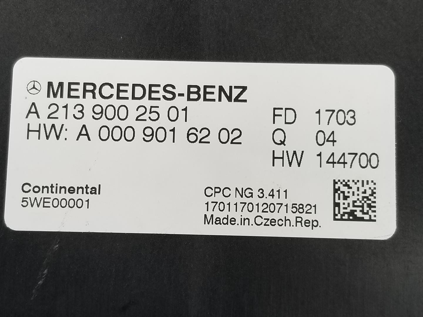MERCEDES-BENZ E-Class W213/S213/C238/A238 (2016-2024) Kiti valdymo blokai A2139002501, 2139002501 19780247
