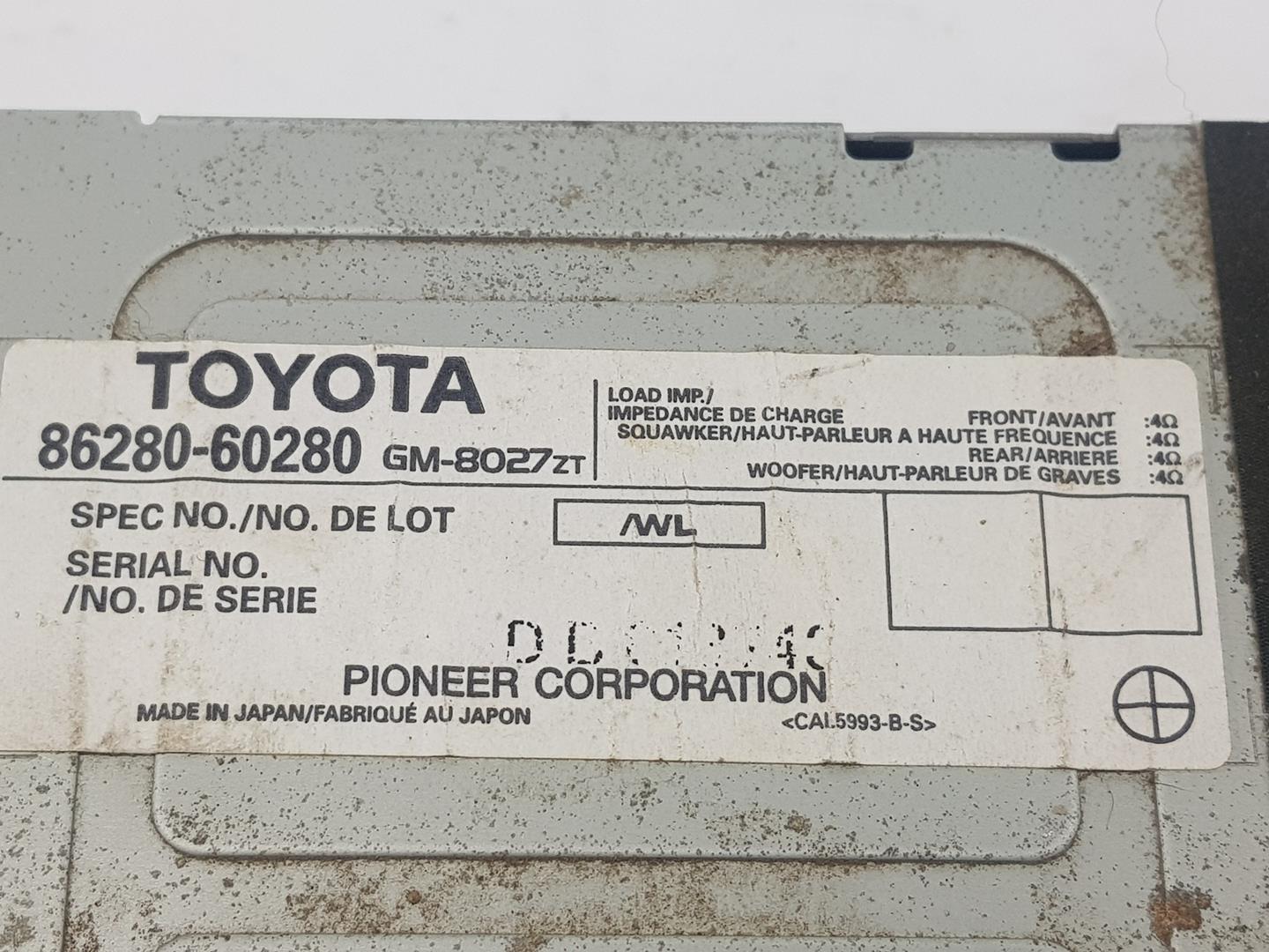 TOYOTA Land Cruiser 70 Series (1984-2024) Garso stiprintuvas 8628060280, 8628060280 24234249