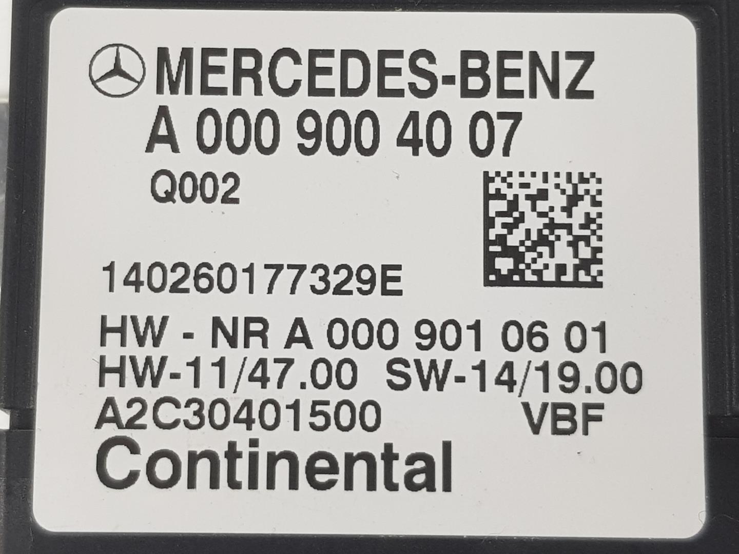 MERCEDES-BENZ C-Class W205/S205/C205 (2014-2023) Other Control Units A0009004007, A2C30401500 19912737