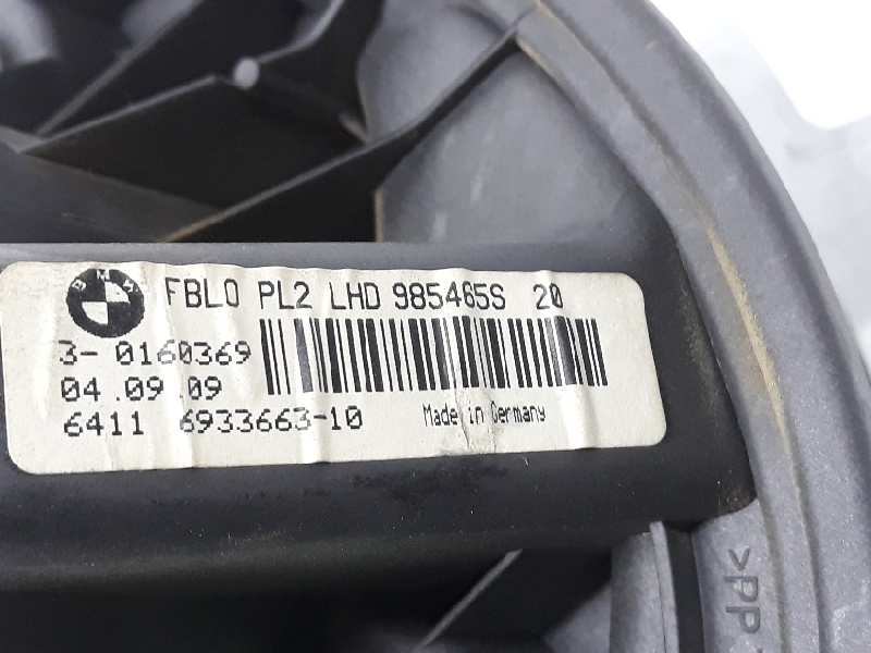 BMW X1 E84 (2009-2015) Motor încălzitor interior 64116933663, 985465S, 64119227670 19634384